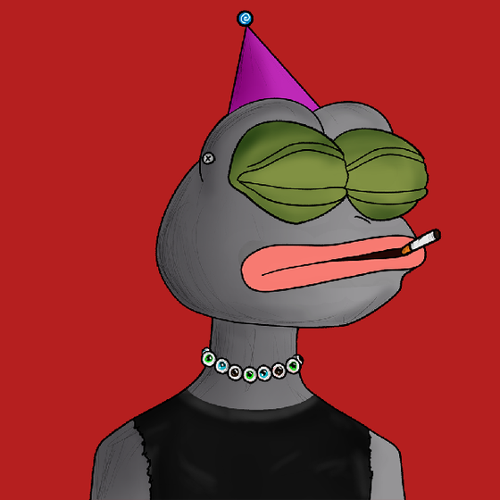 Super Rare Pepe #2864