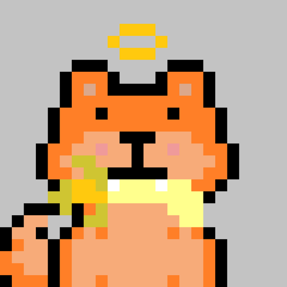 Pixelated Shiba Inu #406