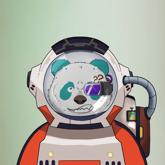 Panda Astronaut Club #129