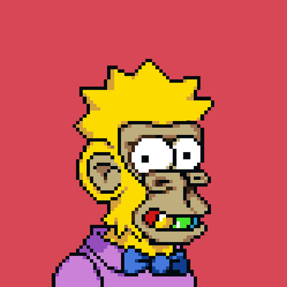 Pixel Simp Ape YC #1160