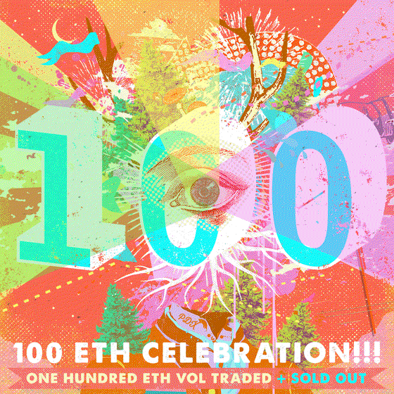 Showdeer 100 eth Milestone + Sold Out Celebration!