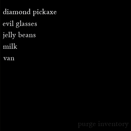 Purge Inventory #3533