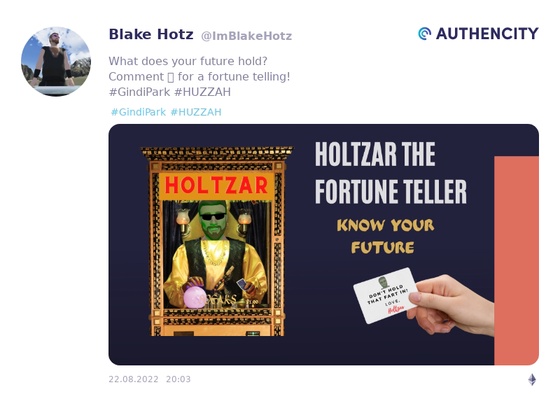 Authencity publication by Blake Hotz (@ImBlakeHotz)