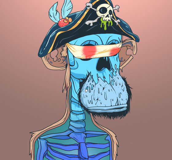 Skull APE YachtClub#6929