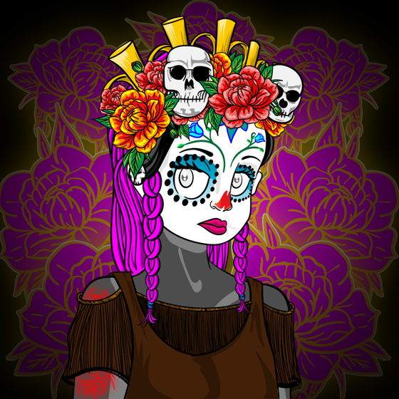 Day Of The Dead NFT #468