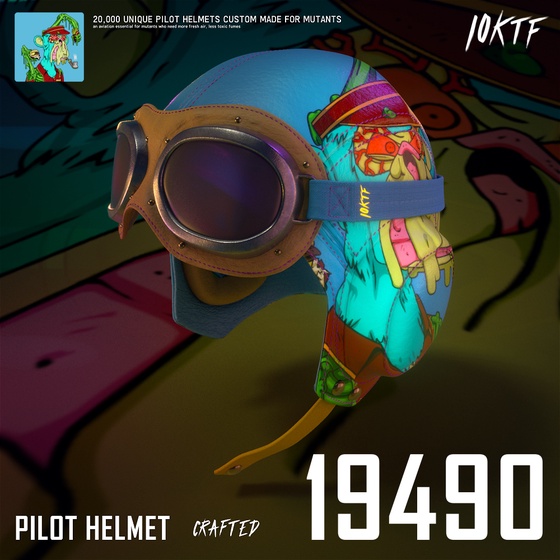 Mutant Pilot Helmet #19490