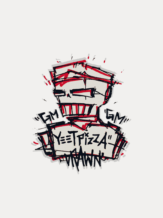 DRAWN / gm - YEETPIZZA