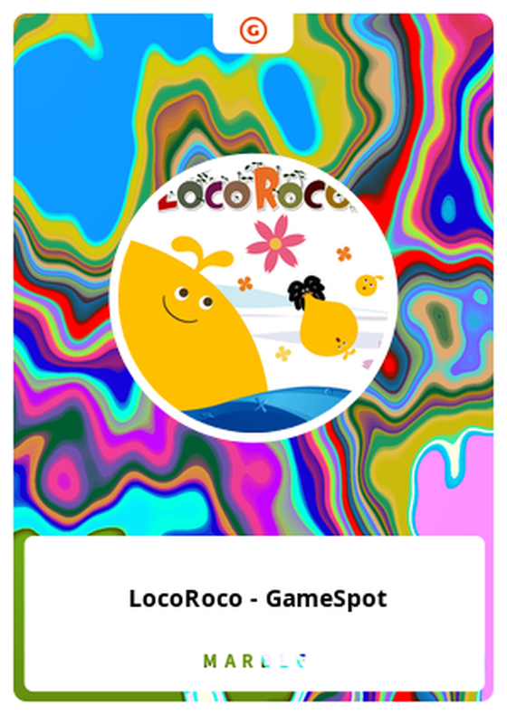 LocoRoco - GameSpot