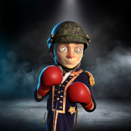 Boxing boy #2499