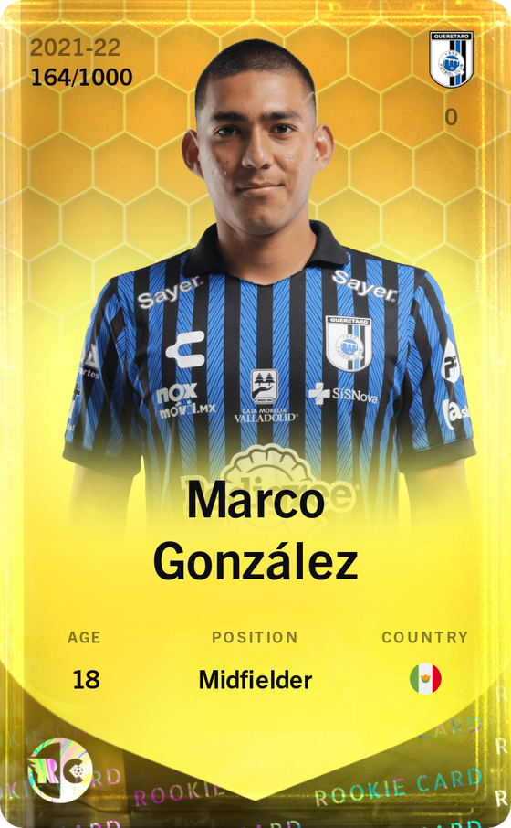 Marco González 2021-22 • Limited 164/1000