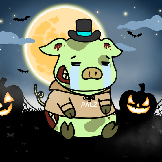 Zombie Piggie Palz #227 - Werther