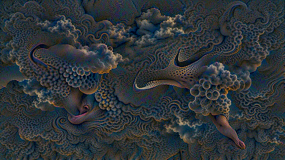 BIOMORPHIC CLOUDS AIR ELEMENT