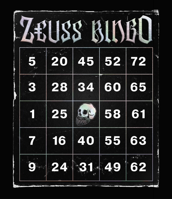 Zeuss Bingo #952