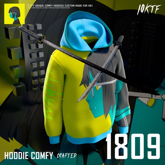 0N1 Comfy Hoodie #1809