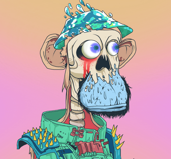 Skull APE YachtClub#4672