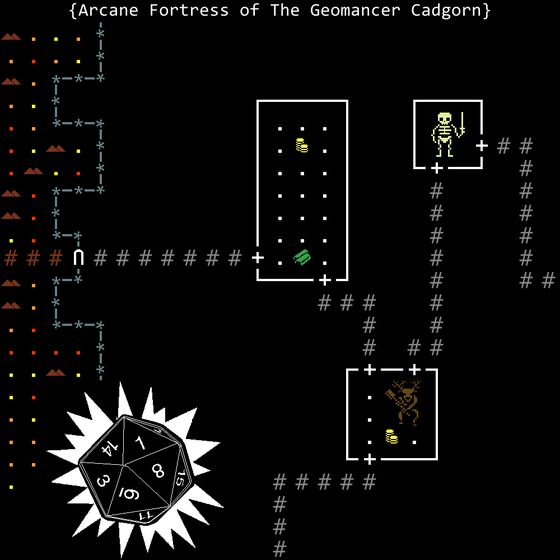 Arcane Fortress of The Geomancer Cadgorn 