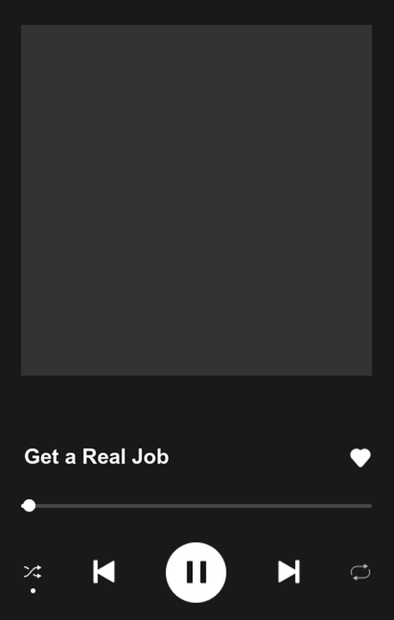 Get a Real Job