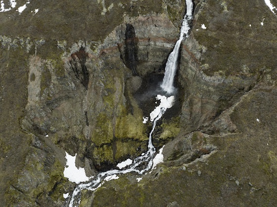 The sheep canyon waterfall