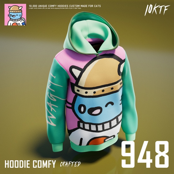 Cool Comfy Hoodie #948