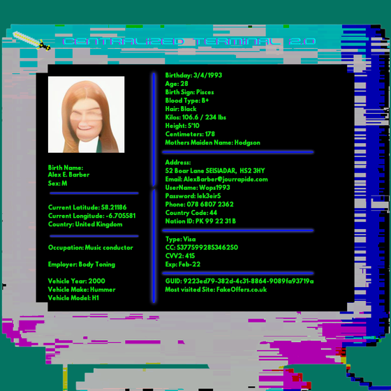 Terminal #9421
