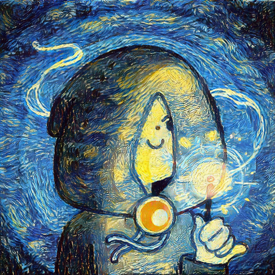 Starry Night Boki x Van Gogh #6