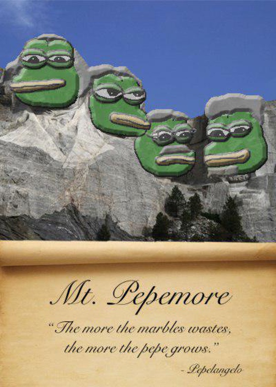 MTPEPEMORE Series 9, Card 43 Rare Pepe 2016 Counterparty XCP NFT by Joe Looney @wasthatawolf [100 Issuance] - Contents Loading