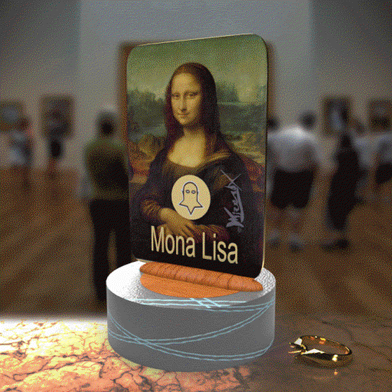 X.CARDS[classics] - Mona Lisa