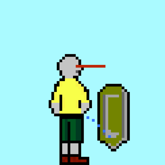 Pixel Gary Pee #3017