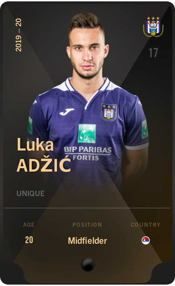 Luka Adžić 2019-20 • Unique