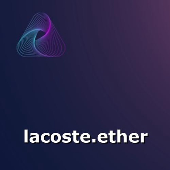 lacoste.ether