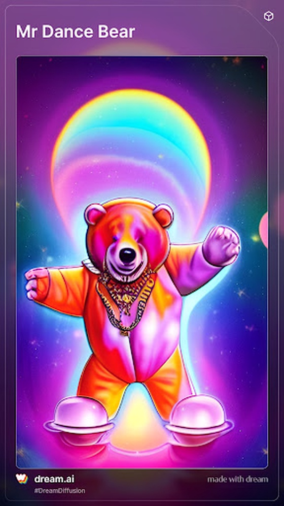 The dance bear