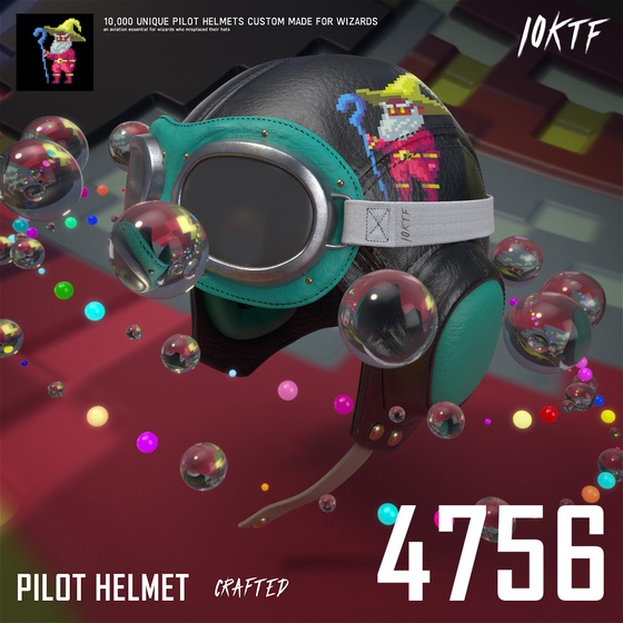 Wizard Pilot Helmet #4756