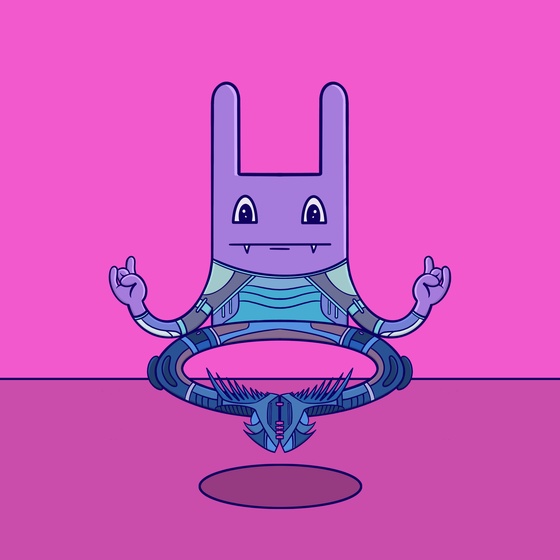 Meditation Rabbit #145