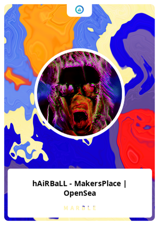 hAiRBaLL - MakersPlace | OpenSea