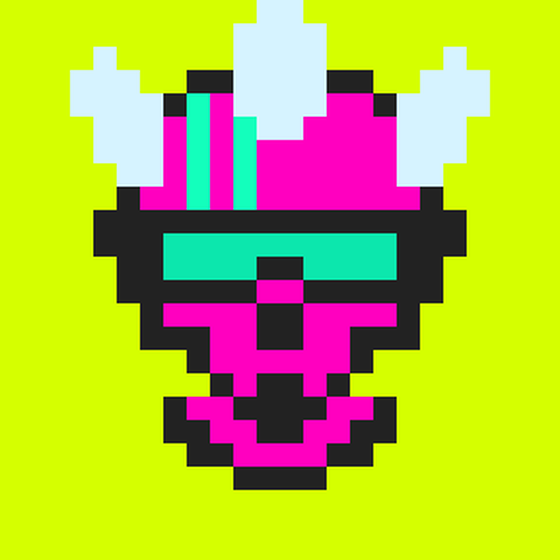 Cyber CryptoSkull #899