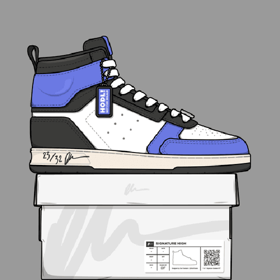 Signature Sneaker High 'Spectrum' - #23