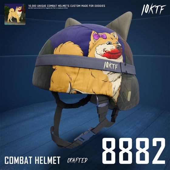 Kennel Combat Helmet #8882