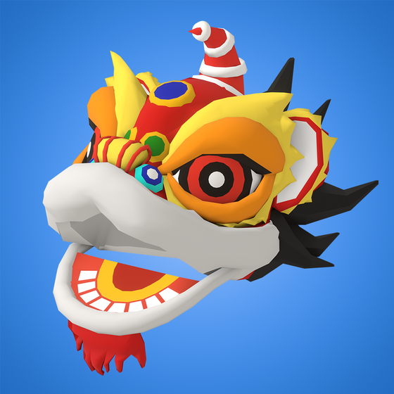 Lion Dance Hat