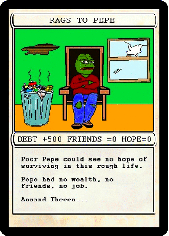 RAGZTOPEPE Series 12, Card 49