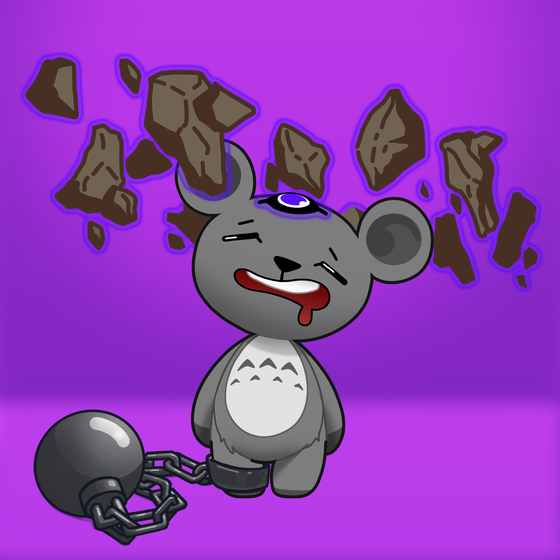 Evil Teddy Bear #6198