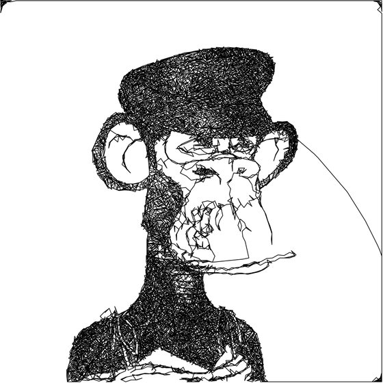 Scrubby Ape Artwork #1849