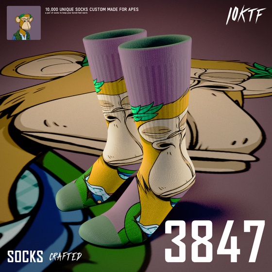 Ape Crew Socks #3847