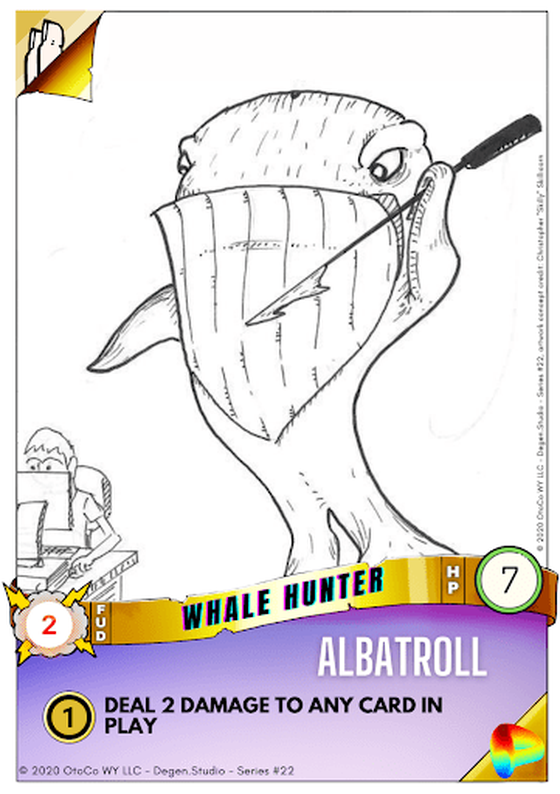 /DRM/ 1st Edition - Whale Hunter [uncommon]