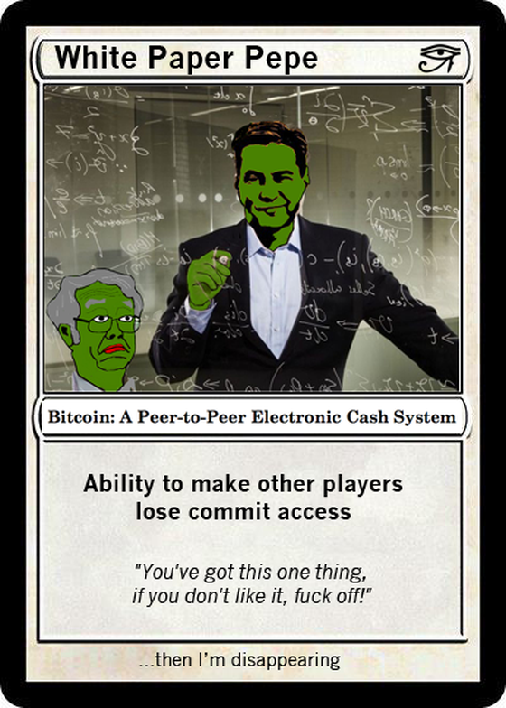 WPPEPE Series 7, Card 16 Rare Pepe