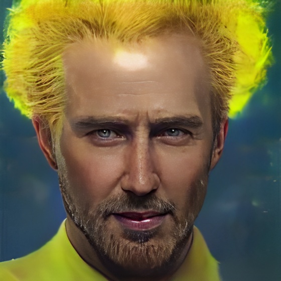 super saiyan nicolas cage