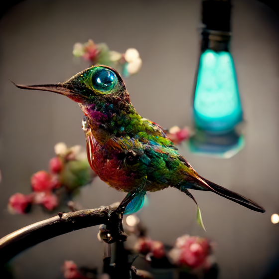 Happy Hummingbird 144