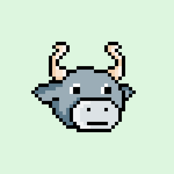 #4099 - Grey Bull