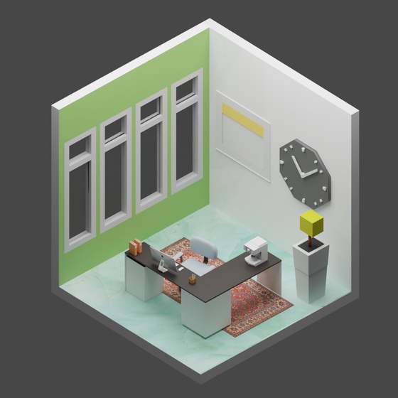 3D Room #3174