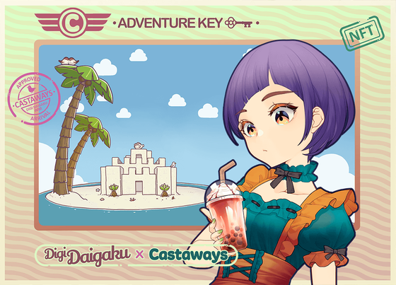 DigiDaigaku Genesis Adventure Key Castaways #303 - Jolie