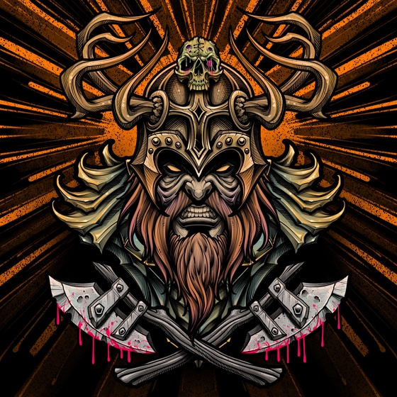 Cyber Viking Warrior #121